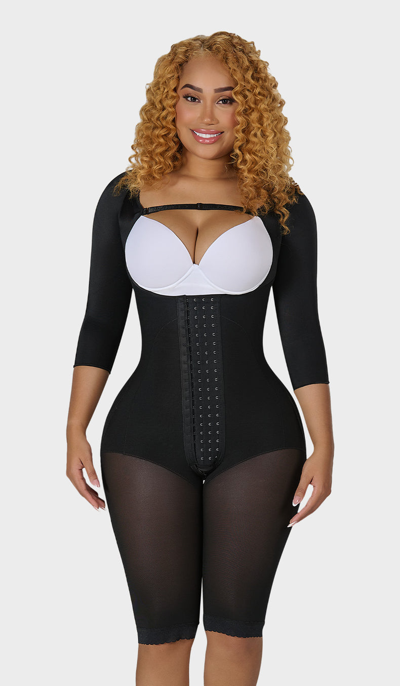 F-00474- Faja tipo reloj de arena® con mangas