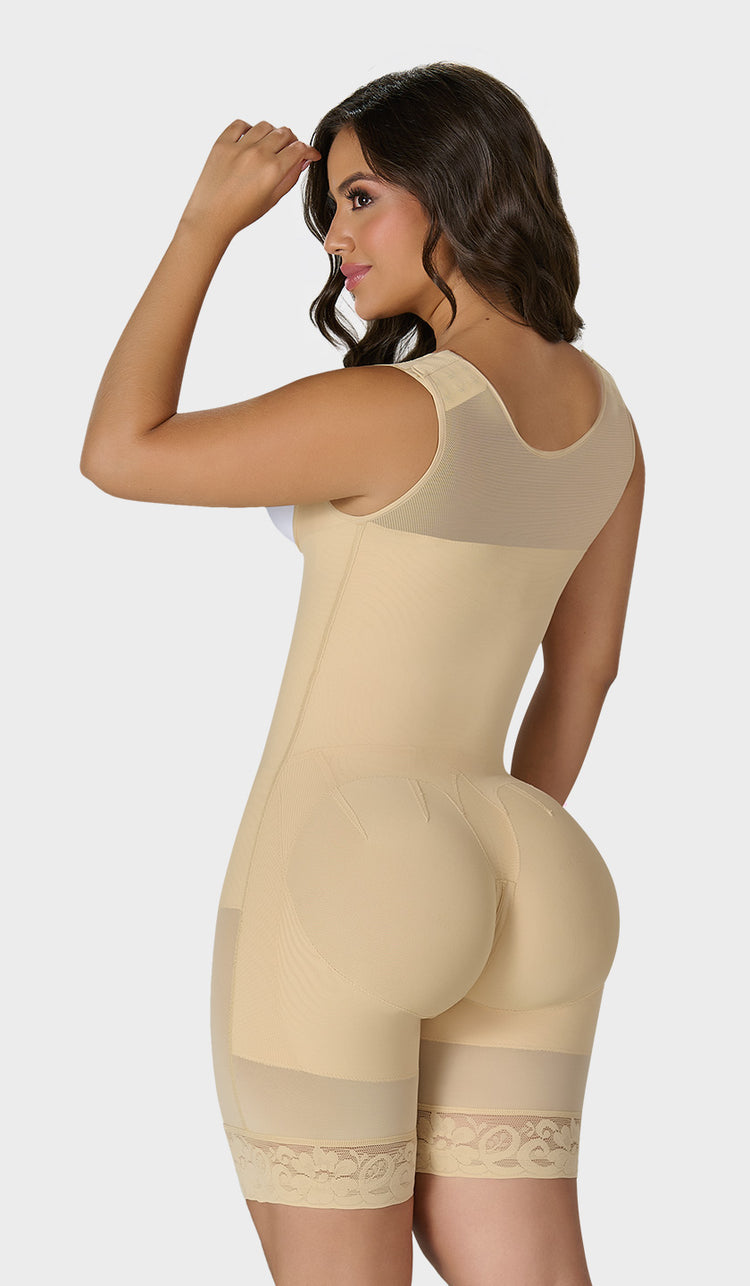 F-00485- Faja tipo reloj de arena® media pierna