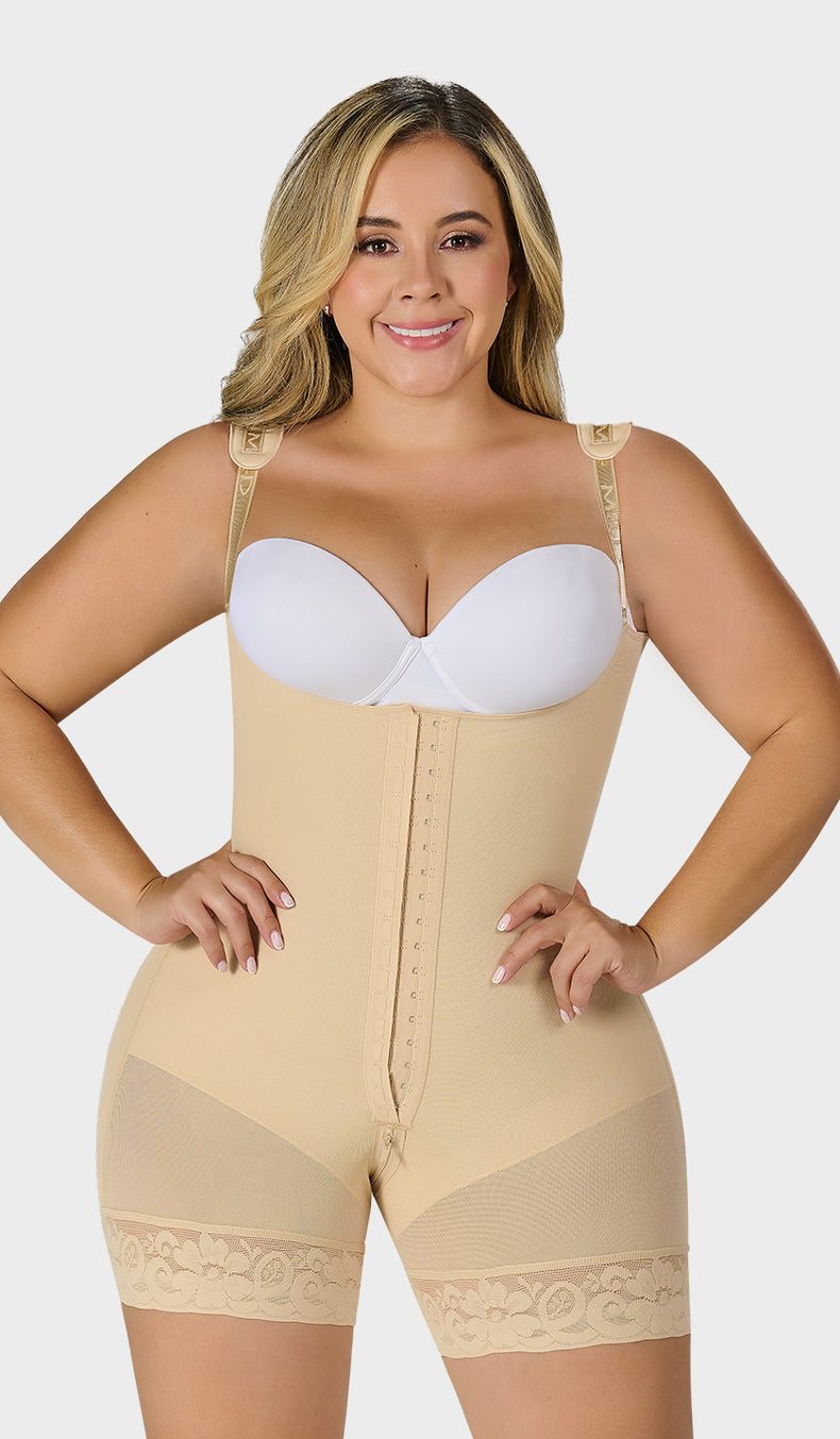 F-0068- Faja corta con espalda cubierta