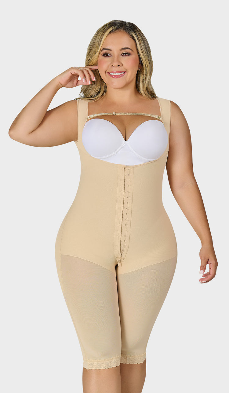 F-0075- Faja larga con mayor cobertura en la espalda