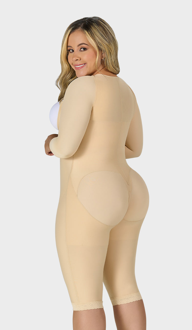 F-04474- Faja larga con mangas ETAPA 1