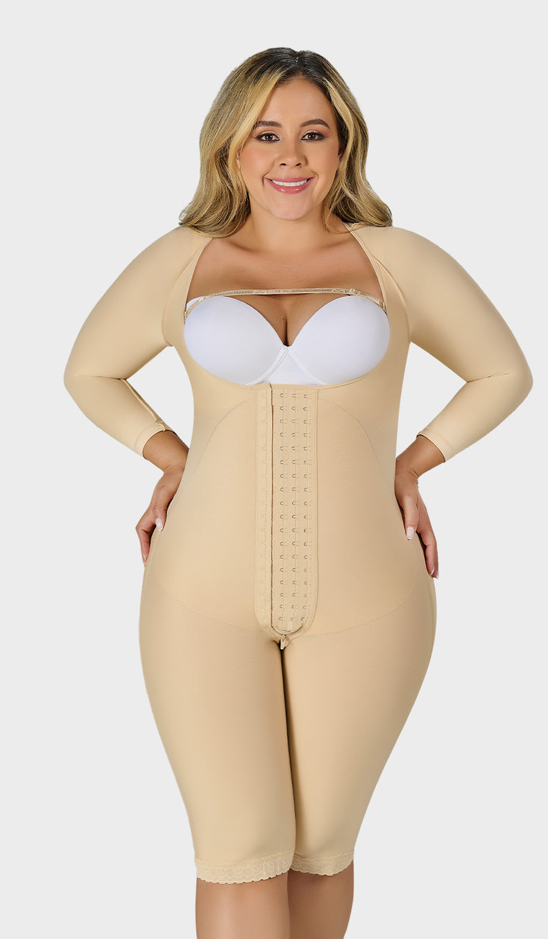 F-04474- Faja larga con mangas ETAPA 1