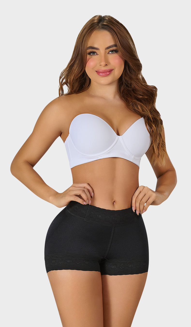 S-0211- Short extracorto con talle bajo