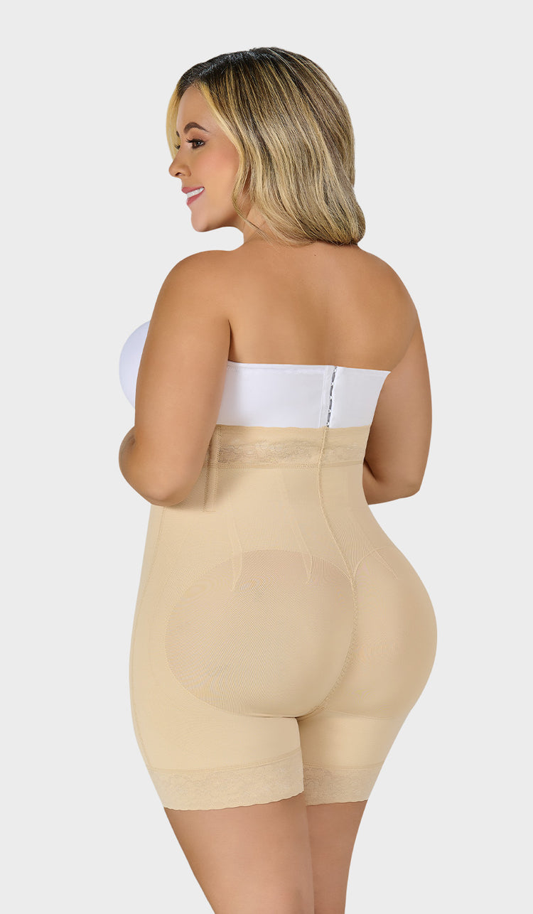 SXA-0327- Short corto con talle extra alto