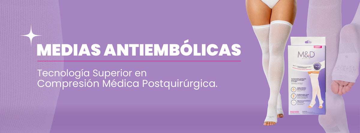 Medias Antiembólicas MYD: Tecnología Superior en Compresión Médica Postquirúrgica