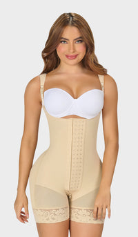 F-00463- Faja corta con refuerzo abdominal