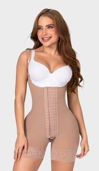 F-00463- Faja corta con refuerzo abdominal