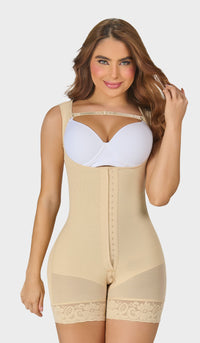 F-0065- Faja corta con mayor cobertura en la espalda