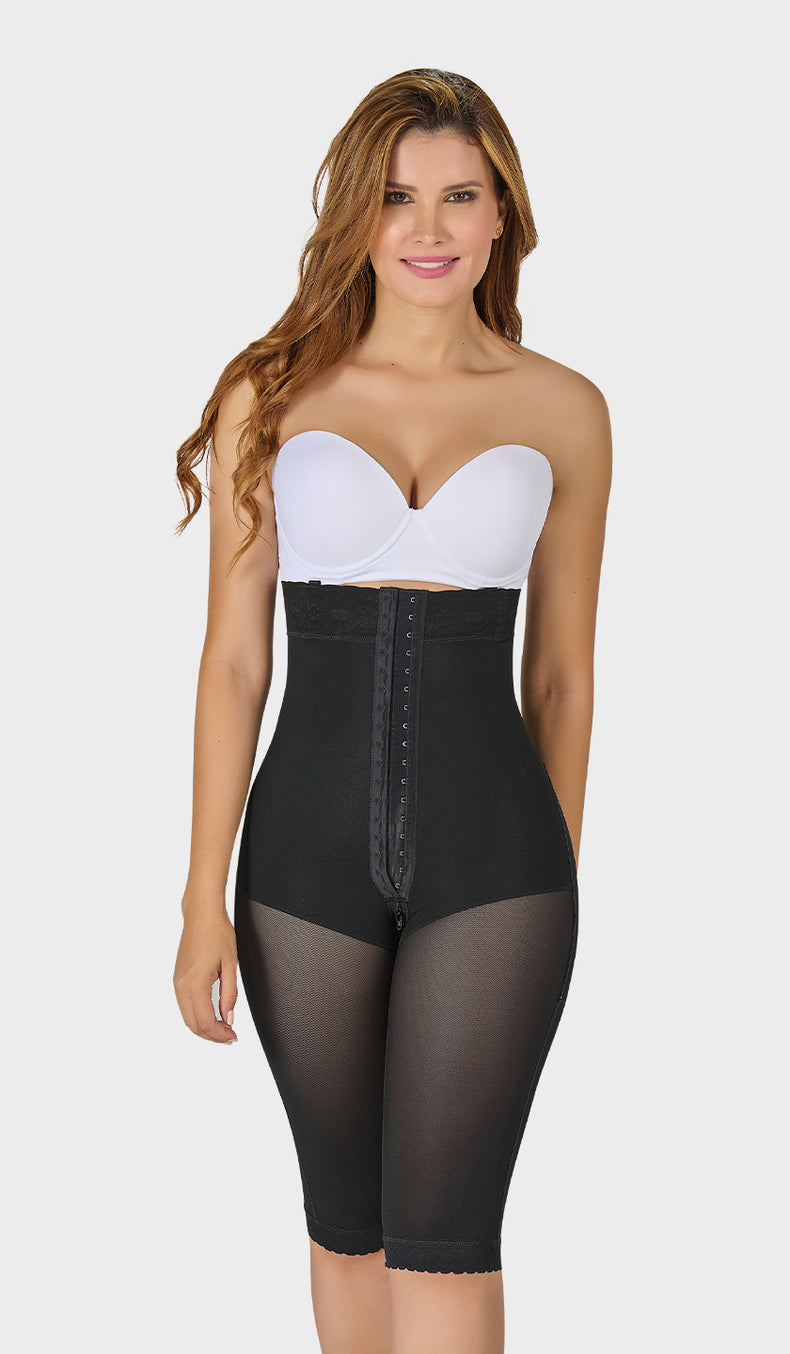 F-0076- Faja larga con strapless siliconado