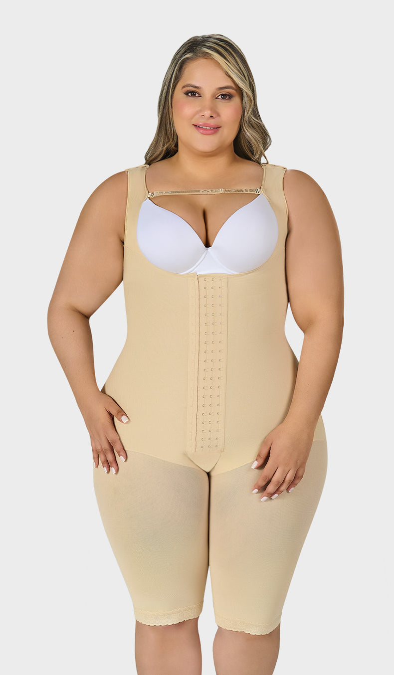 F-0085- Faja larga con hombro ajustable