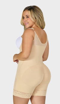 F-0768- Faja corta moldeadora con cierre frontal