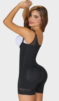 F-0768- Faja corta moldeadora con cierre frontal