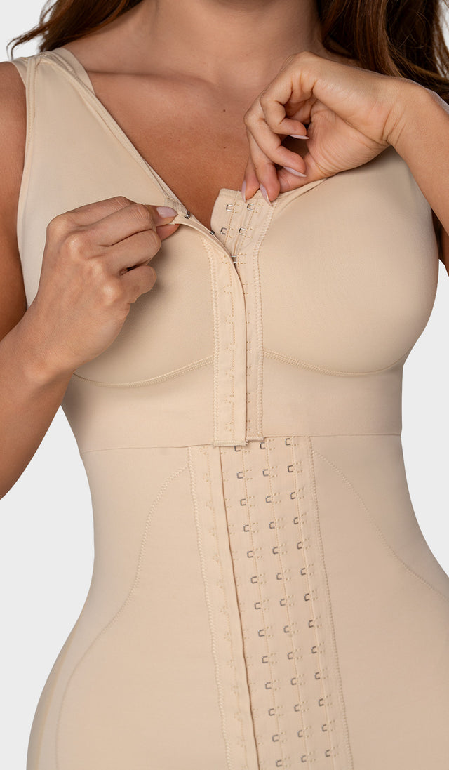 F-08470 -  Faja larga Flexy® bra sobrepuesto
