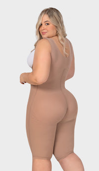 F-30475 - Faja larga espalda cubierta realce invisible