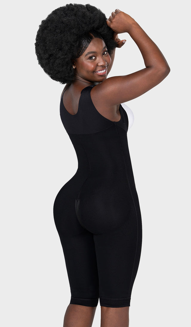 F-30475 - Faja larga espalda cubierta realce invisible