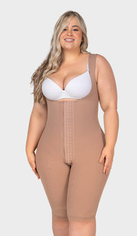 F-30475 - Faja larga espalda cubierta realce invisible