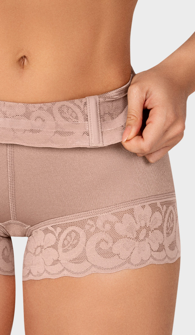 S-0211- Short extracorto con talle bajo