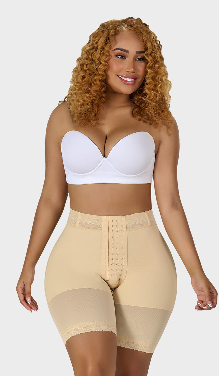 STA-00428- Short tipo reloj de arena® con abrochadura