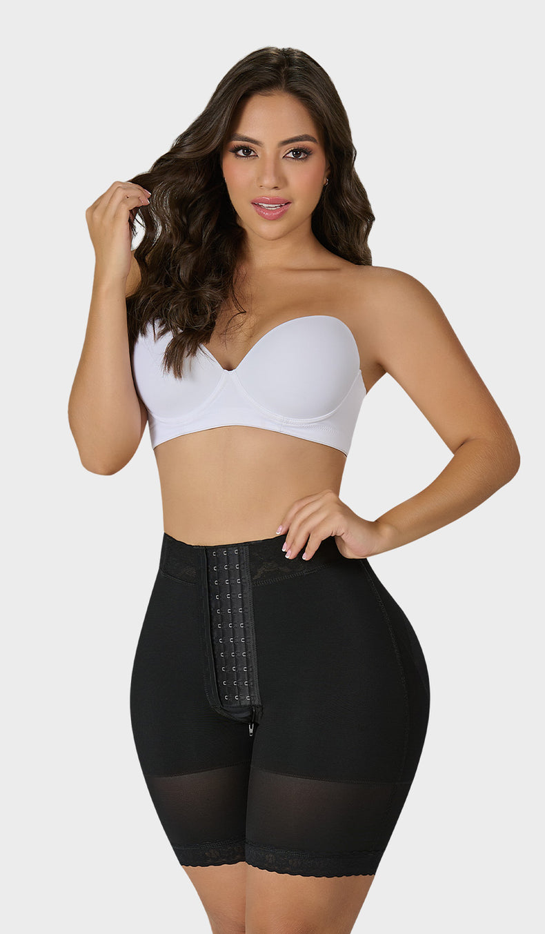 STA-00428- Short tipo reloj de arena® con abrochadura