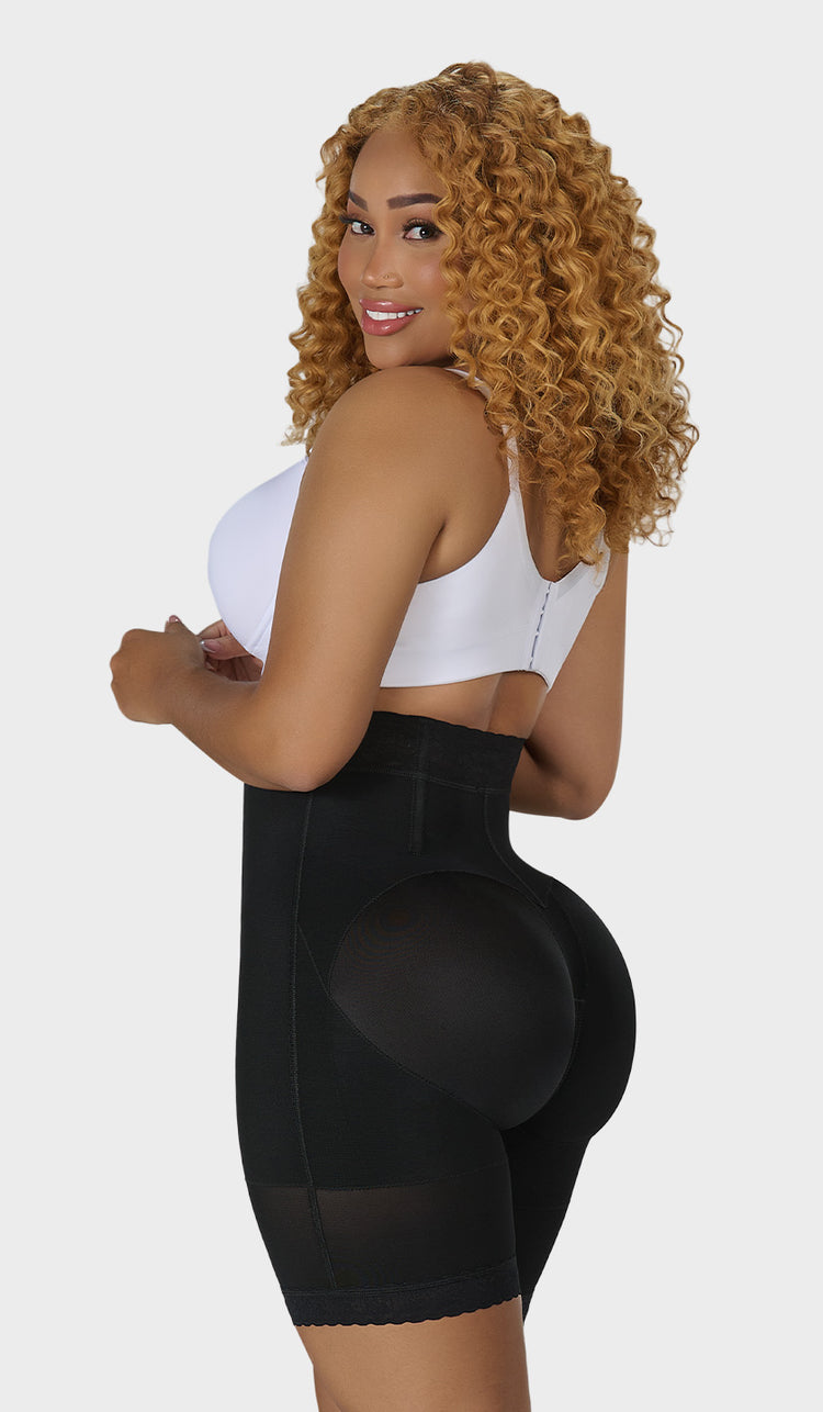 SXA-00728- Short tipo reloj de arena® con cierre